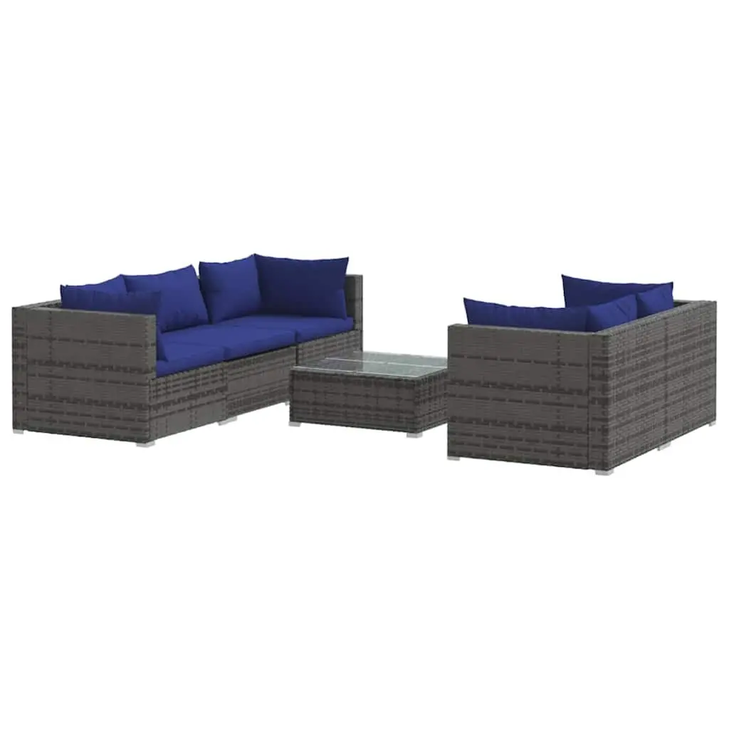 6-Piece Lounge Set for Outdoor Enjoyment