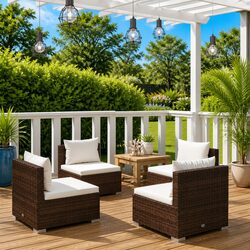 Your Perfect 4 Piece Garden Lounge Set Awaits You