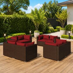 Your New 8-Piece Garden Lounge Set Awaits
