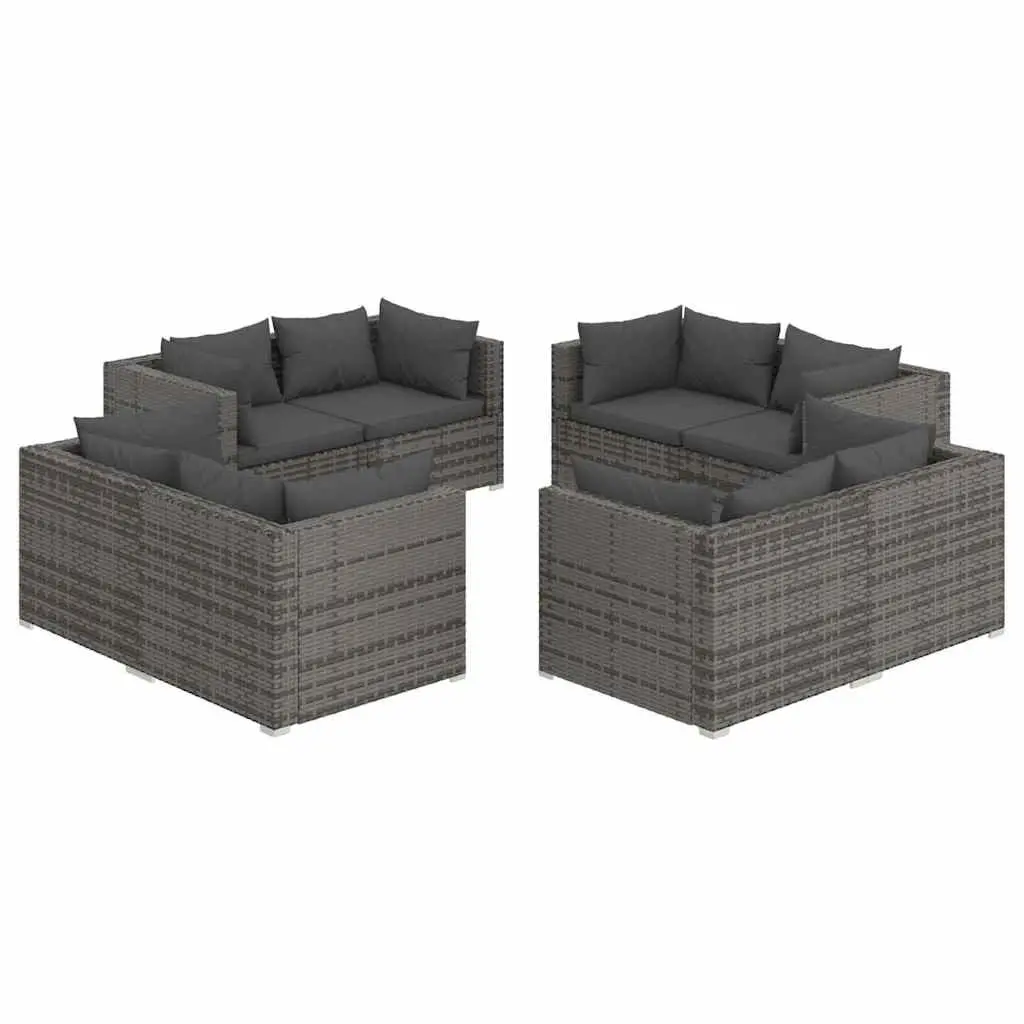 8-Piece Modular Garden Lounge Set