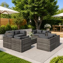 Your New Favorite 9-Piece Garden Lounge Set