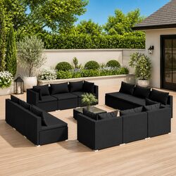 Your New 13-Piece Garden Lounge Set Awaits