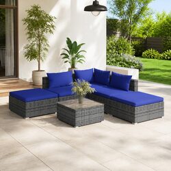 6 Piece Garden Lounge Set with Comfy Cushions for You