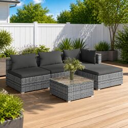 Create Your Ideal Outdoor Space with This Lounge Set
