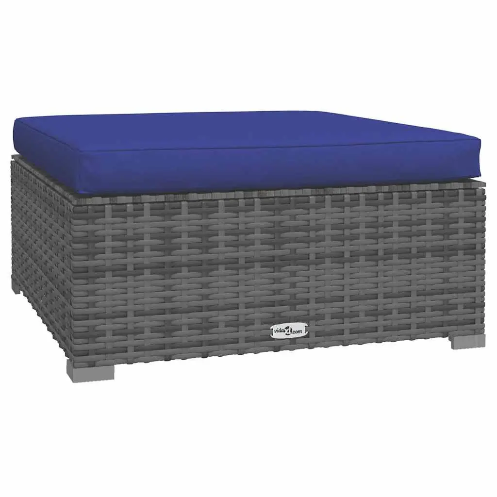 5 Piece Garden Lounge Set in Grey