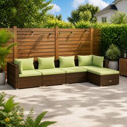Your Outdoor Oasis with This 5-Piece Lounge Set