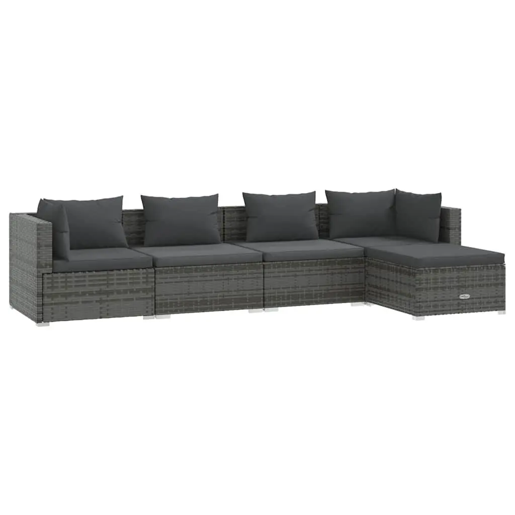 5 Piece Garden Lounge Set for Comfort Outdoors