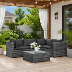 5 Piece Outdoor Lounge Set – Comfortable and Modular