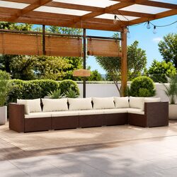 Your Outdoor Comfort with the 6-Piece Lounge Set