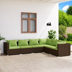 Your Perfect Outdoor Lounge Set - 6 Pieces Await You