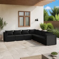 Your New Favorite 7 Piece Garden Lounge Set Awaits!