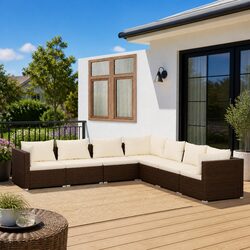 Your New 7 Piece Garden Lounge Set Awaits!