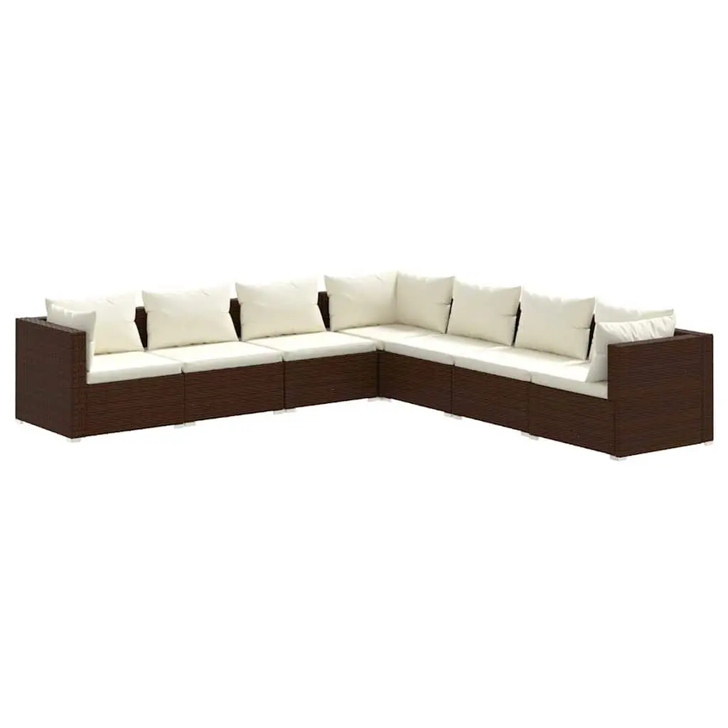 7 Piece Garden Lounge Set