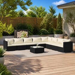 Friendly 9 Piece Garden Lounge Set - Perfect for You