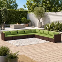 Friendly 9 Piece Outdoor Lounge Set for Your Patio