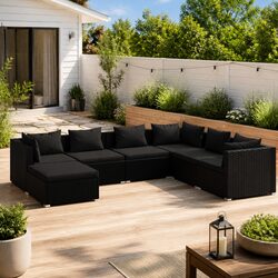 Your Ideal 7 Piece Outdoor Lounge Set Awaits