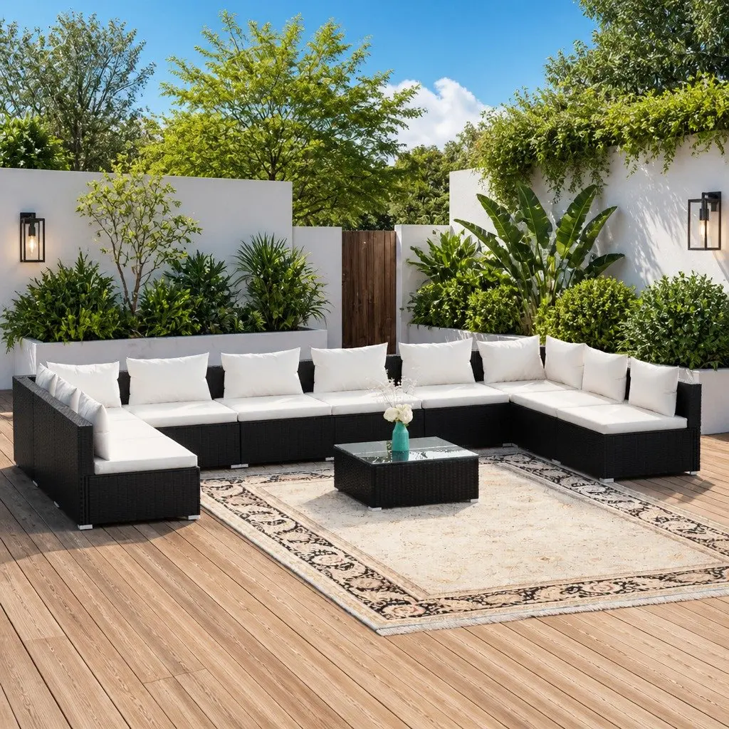 11-Piece Lounge Set for Outdoor Fun