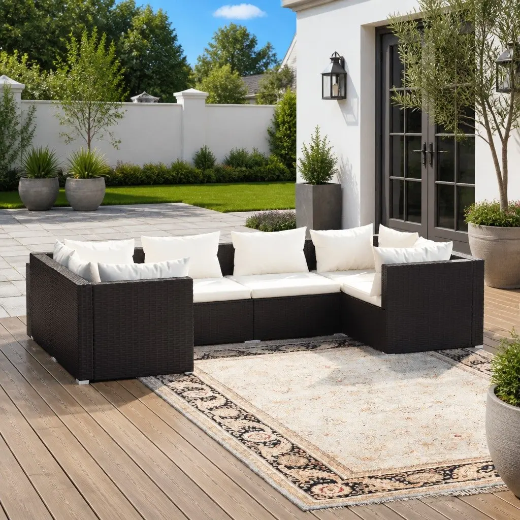6 Piece Garden Lounge Set