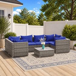 Your New 7-Piece Garden Lounge Set Awaits