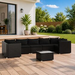 Your New Favorite 8 Piece Outdoor Lounge Set Awaits