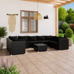 Friendly 10-Piece Outdoor Lounge Set for Your Patio