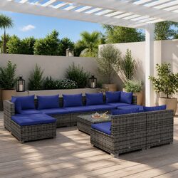 Your New Favorite 10-Piece Outdoor Lounge Set
