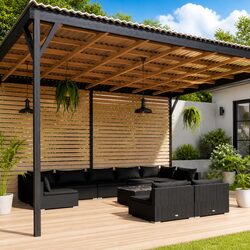 Your Perfect 10-Piece Outdoor Lounge Set Awaits