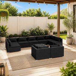 Your 10 Piece Outdoor Lounge Set Awaits!