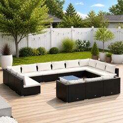 Your New 14 Piece Modular Outdoor Lounge Set