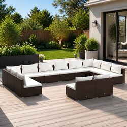 Your Perfect 12 Piece Outdoor Lounge Set for Cozy Gatherings