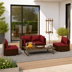 Create Your Ideal Outdoor Space with This Lounge Set