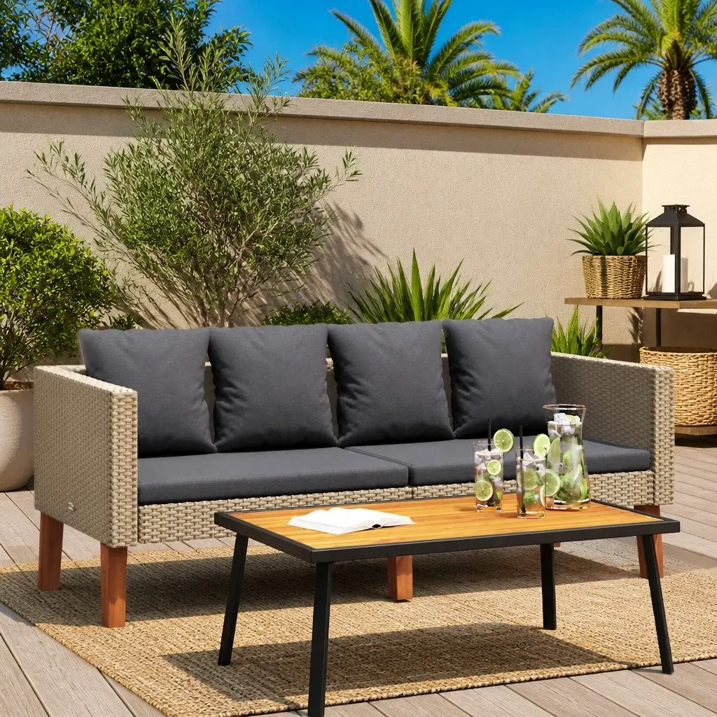 2-Seater Garden Sofa