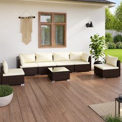 Your Ideal 7-Piece Garden Lounge Set Awaits