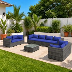 Transform Your Outdoor Space with This 9-Piece Set