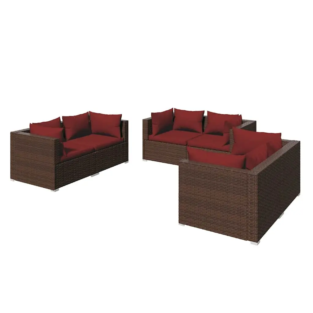 6 Piece Garden Lounge Set