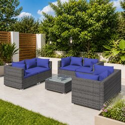 Create Your Perfect Outdoor Lounge with This 7-Piece Set