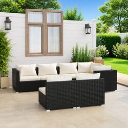 Friendly and Flexible 7 Piece Garden Lounge Set