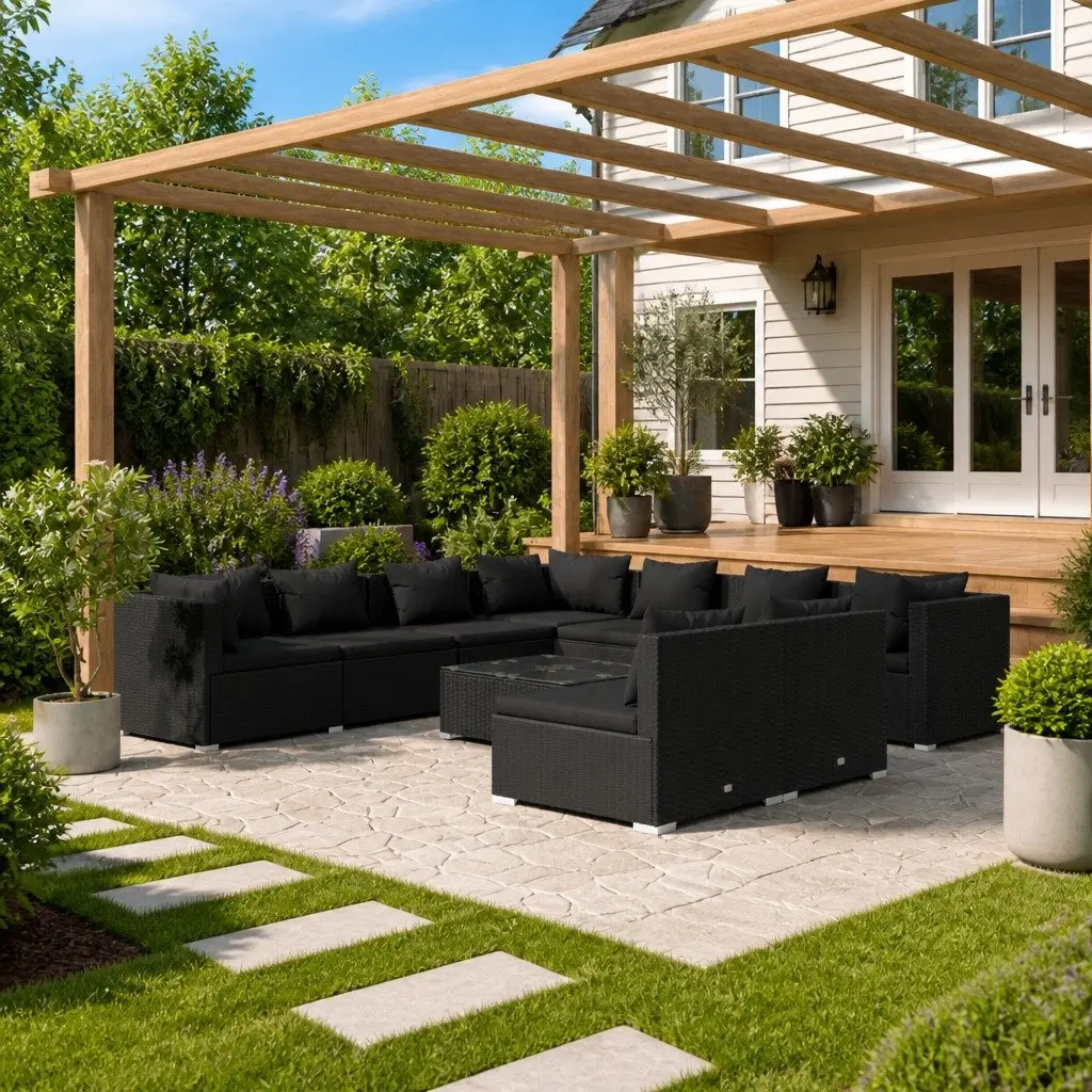 10-Piece Garden Lounge Set