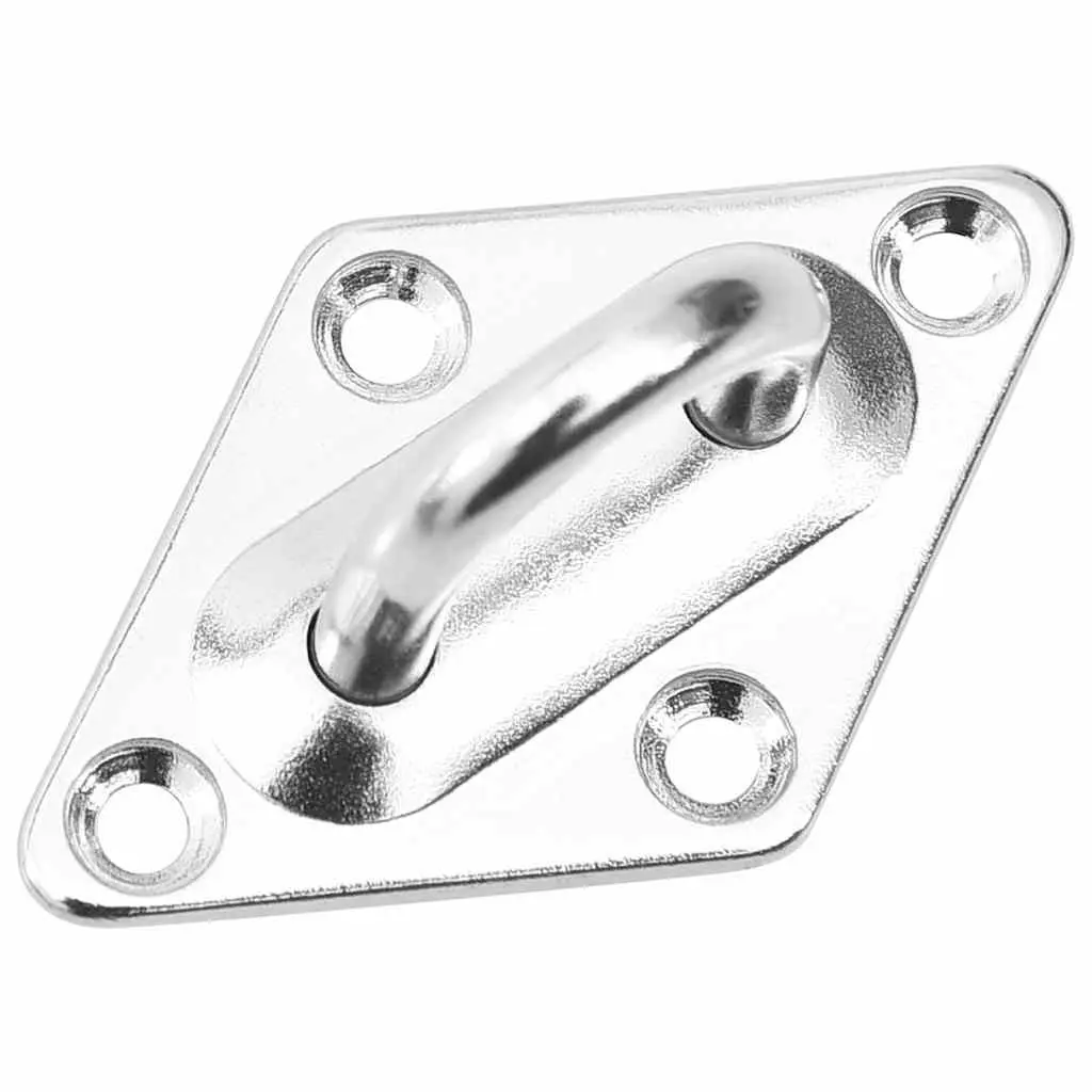 Stainless Steel Fittings Set for Sunshade Sail with Adjustable Turnbuckle and Carabiners 9 Piece