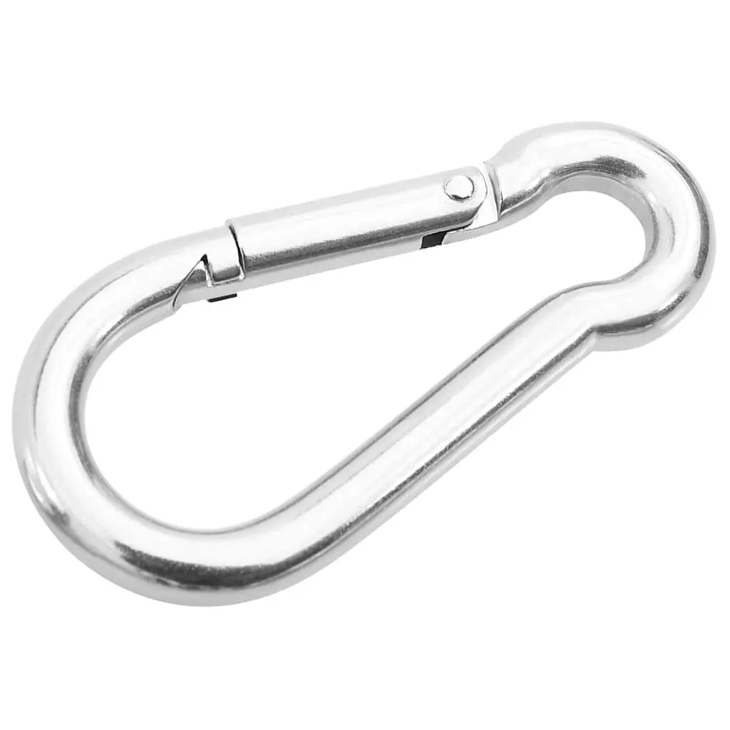 9 Piece Adjustable Shade Sail Fitting Kit Stainless Steel Turnbuckle Carabiner