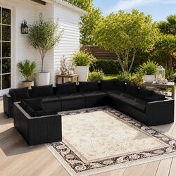 Your Ideal 10-Piece Outdoor Lounge Set Awaits