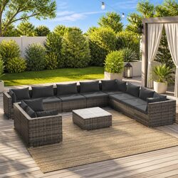 Your Perfect 11-Piece Lounge Set for Outdoor Enjoyment
