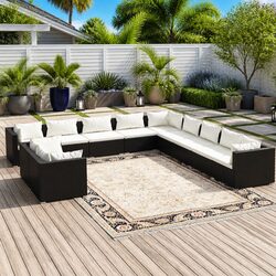 Your Perfect 11 Piece Modular Garden Lounge Set