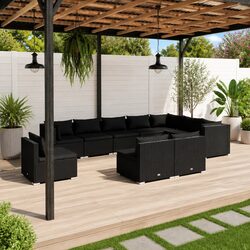 Friendly 10-Piece Lounge Set to Enhance Your Outdoor Space