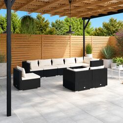 Friendly 9 Piece Outdoor Lounge Set for Your Space