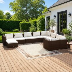 Your Ideal 10 Piece Outdoor Lounge Set Awaits