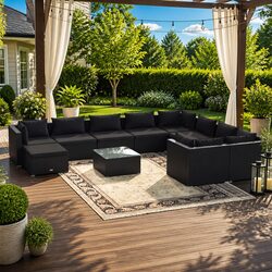 Your Perfect 11 Piece Lounge Set for Outdoor Enjoyment
