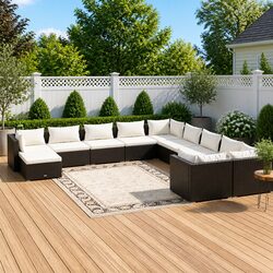 Your New Favorite 11-Piece Garden Lounge Set Awaits