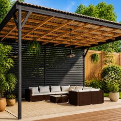 Join Friends Outdoors with This 9 Piece Lounge Set