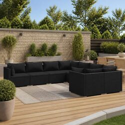 Your New 8 Piece Rattan Lounge Set for Outdoor Enjoyment
